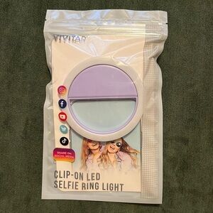 Clip On LED Selfie‎ Ring Light